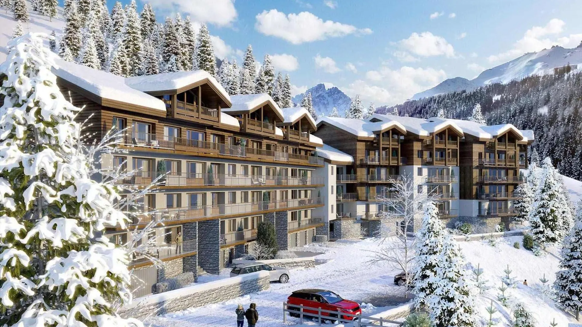 Apartment Appartement Recent, Proche Des Pistes Avec Balcon Et Parking A Courchevel - Fr-1-563-138